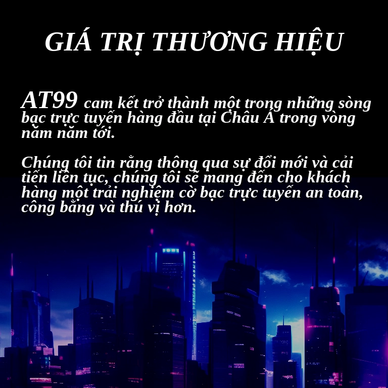 AT99 Giá trị thương hiệu